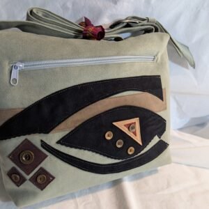 7032607 Sage Contemporary Modern Ultrasuede Purse Bl Rust Burg
